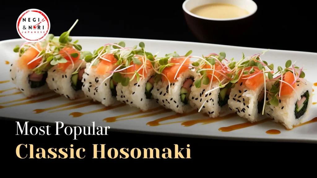 most popular classic hosomaki