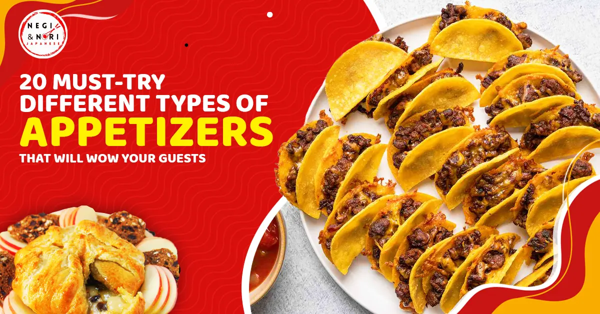 Different Types of Appetizers