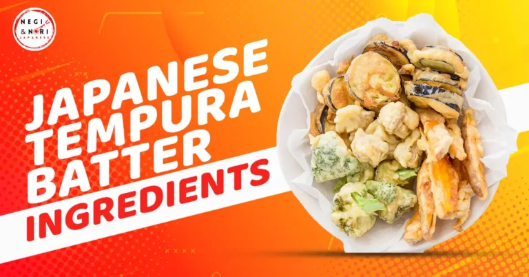 Japanese Tempura Batter Ingredients