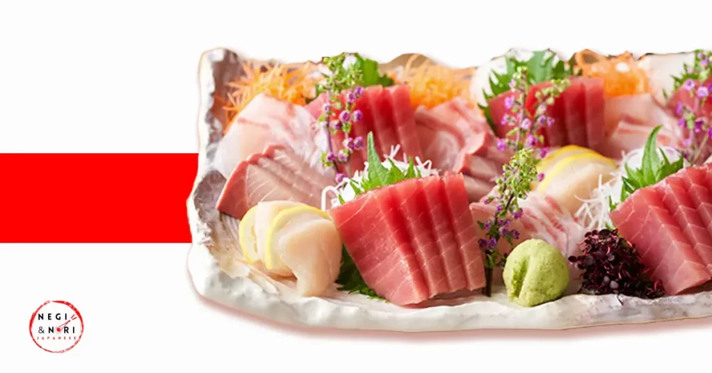 Plating the Sashimi